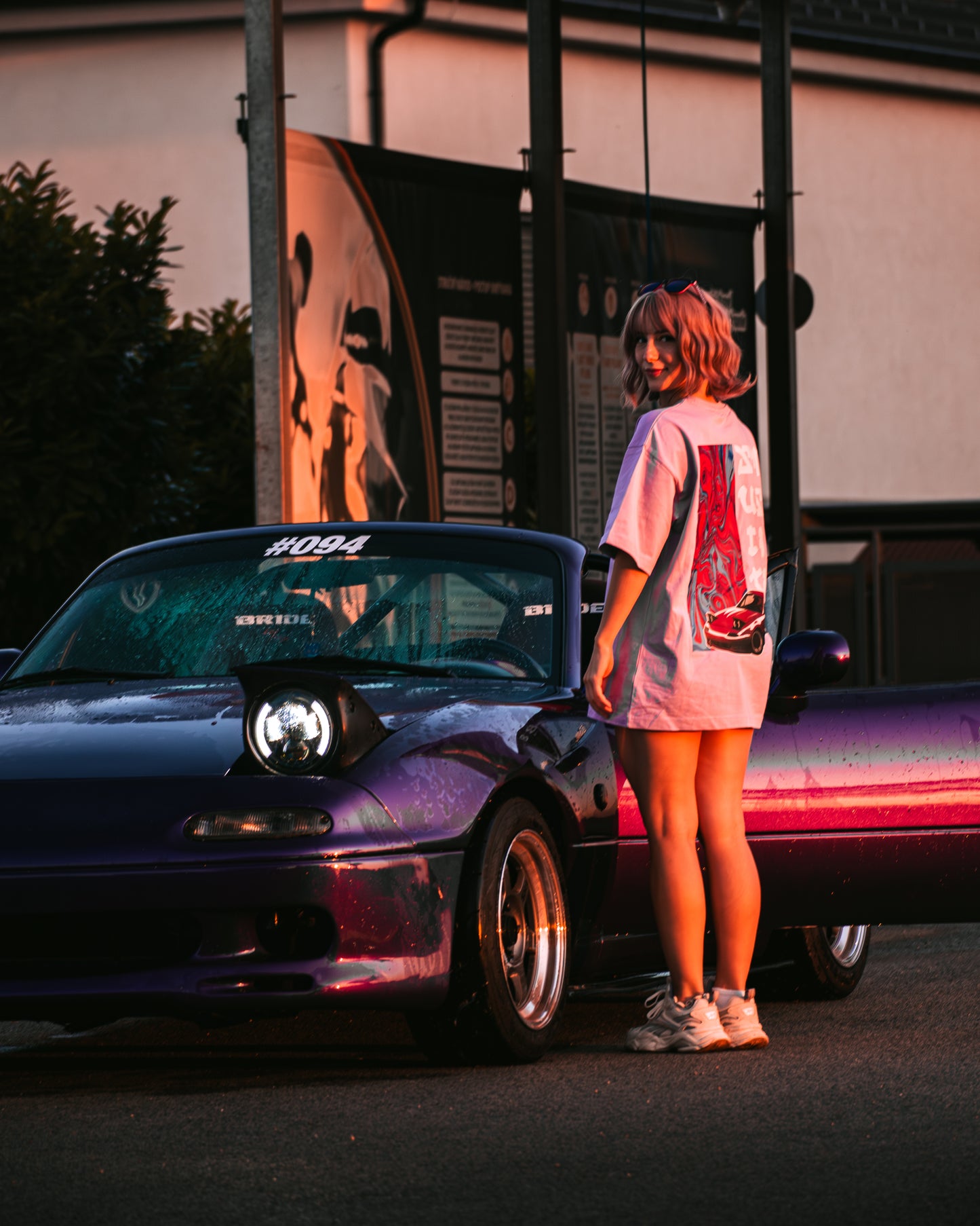 Tričko Smusiata PSYCHO PURPLE