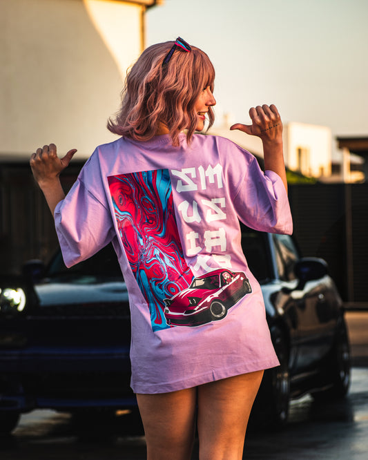 Tričko Smusiata PSYCHO PURPLE