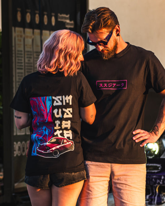 Tričko Smusiata PSYCHO BLACK